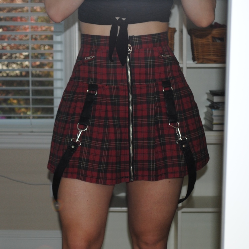 Killstar Dead Beatz Mini Skirt